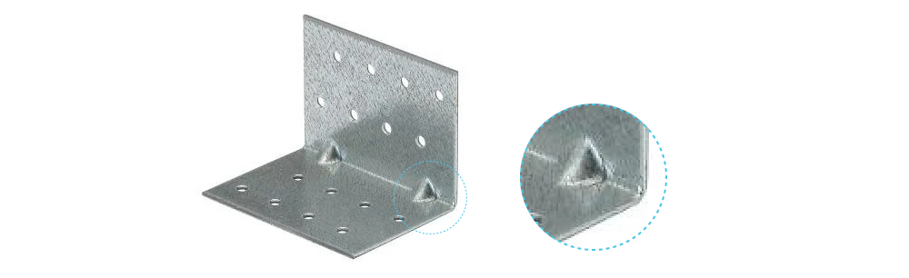 Sheet metal DFM guidelin - use formed ribs to stiffen sheet bends