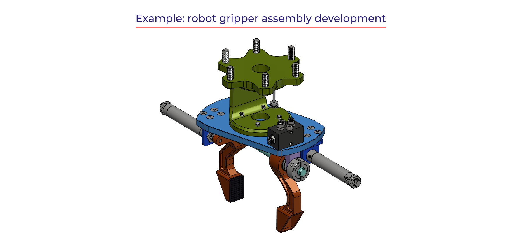 Robot gripper example